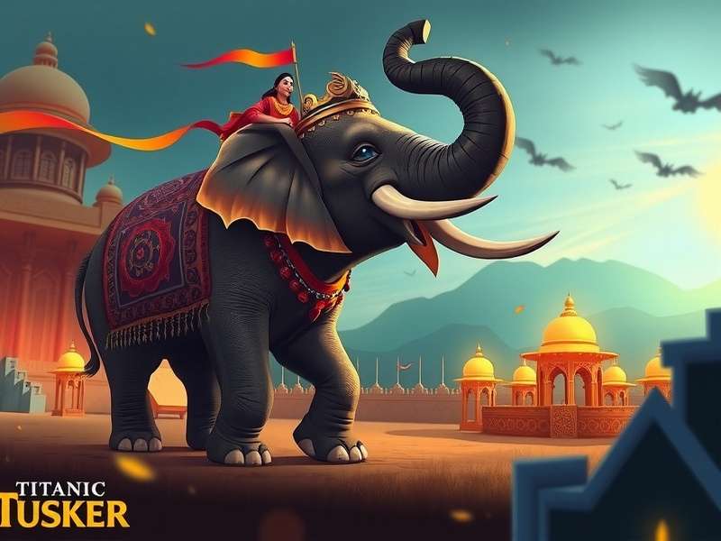 Titanic Tusker gameplay guide showing Indian festival event
